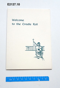 Certificate - Cradle roll, Presbyterian Church of Australia cradle roll