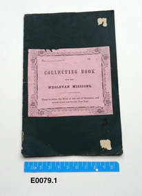 Book - Collecting book, Collecting book for the Wesleyan Missions