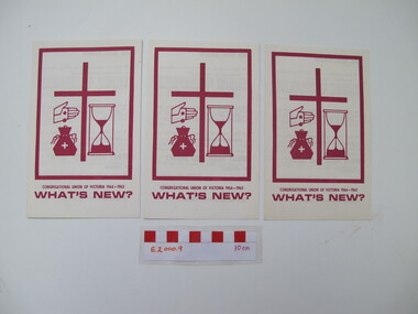 Pamphlet - Congregational Union of Victoria, What's new? 1964.1965