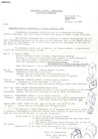 Document - Methodist Girls' Comradeship Victoria and Tasmania, Golden Jubilee 1968