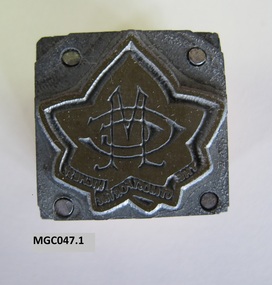 Equipment - Printing block, 1935 - 1966