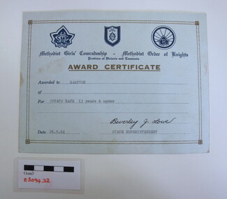 Certificate - Award Certificate