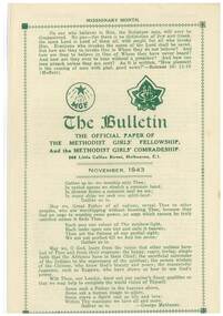 Pamphlet - The Bulletin, Fraser & Morphet Pty Ltd