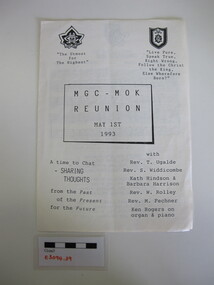 Programme, MGC - MOK Reunion
