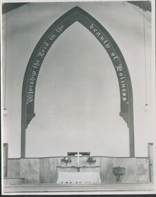 Photograph - B&W Photograph, Sale Methodist Church, c.1960