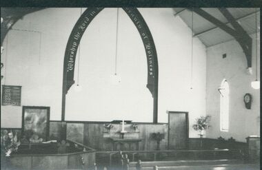 Photograph - B&W Photograph, Sale Methodist Church, c.1960