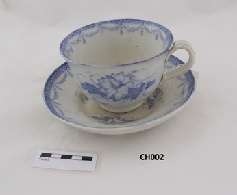 Domestic object - Cup and saucer