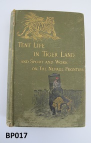 Book, A. Hutchison & Son, Tent life in tiger land, 1888