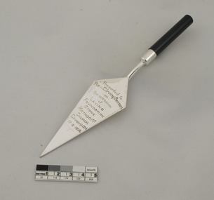Ceremonial object - Commemorative Trowel, 1938