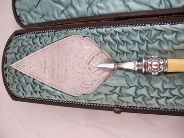 Ceremonial object - Commemorative Trowel