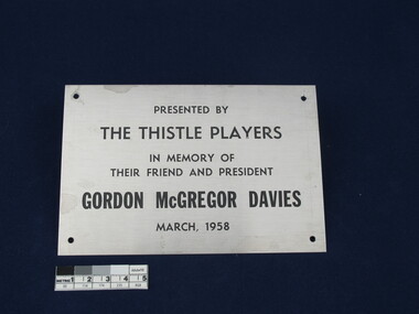 Plaque - Wall plaque