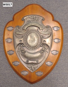 Award - Wooden Shield, 1926