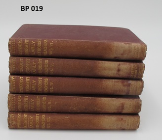 Book - Library books, Wesleyan Conference, The lives of the early Methodist Preachers chiefly written by themselves