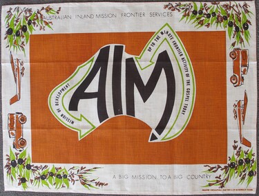 Textile - Tea towel, Donald Clark