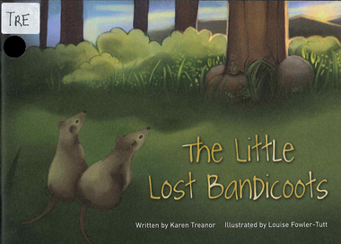 Book, Karen Treanor, The little lost bandicoots, 2011