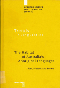 Book, Gerhard Leitner, The habitat of Australia's aboriginal languages : past, present, and future, 2007
