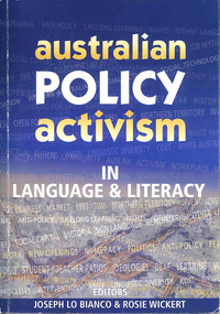 Book, Joseph Lo Bianco, Australian policy activism in language and literacy, 2001