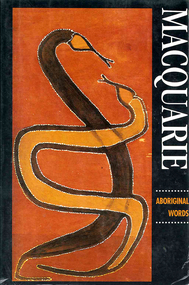 Book, Nick Thieberger, Macquarie aboriginal words, 1995