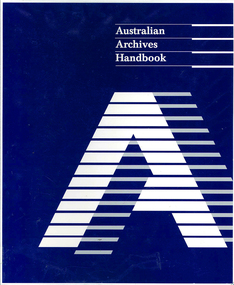 Book, Australian Archives Handbook  June 1996, 1996