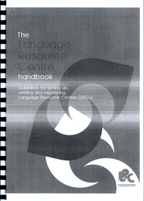 Book, LRC Project Partners, The Language Resource Centre handbook, 2003