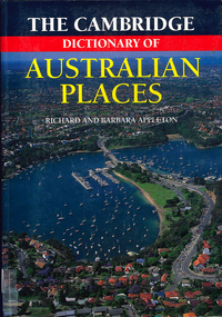 Book, The Cambridge dictionary of Australian Places, 1992
