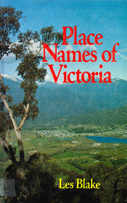 Book, Les Blake, Place names of Victoria, 1977