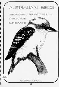 Book, Intechnics, Australian birds : with Aboriginal perspectives and language supplement