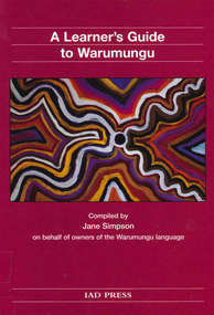 Book, A learner's guide to Warumungu, 2002
