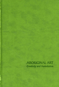 Book, Donna Leslie, Aboriginal art : creativity and assimilation, 2008