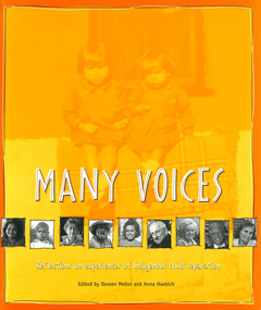 Book with CD, Doreen Mellor et al, Many voices : reflections on experiences of Indigenous child separation, 2002