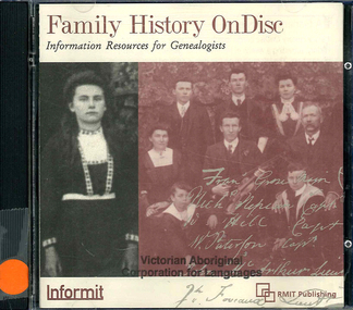 CD-ROM, Informit, Family history OnDisc : information resources for genealogists, 1998