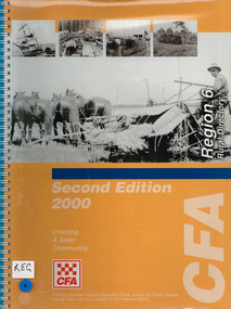 Map, Country Fire Authority, Region 6 rural directory, 2000