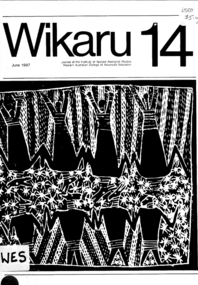 Periodical, Western Australian College of Advanced Education, Wikaru : journal of the Institute of Applied Aboriginal Studies, Western Australian College of Advanced Education, 1987