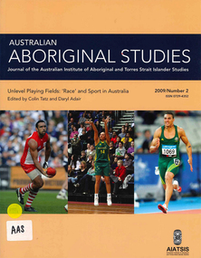 Periodical, Australian Institute of Aboriginal and Torres Strait Islander Studies, Australian Aboriginal studies : journal of the Australian Institute of Aboriginal and Torres Strait Islander Studies, 2009