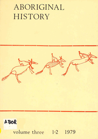 Periodical, Australian National University Department of Pacific and Southeast Asian History, Aboriginal history, 1979