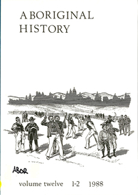 Periodical, Australian National University Department of Pacific and Southeast Asian History, Aboriginal history, 1988