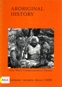 Periodical, Australian National University Department of Pacific and Southeast Asian History, Aboriginal history, 1999