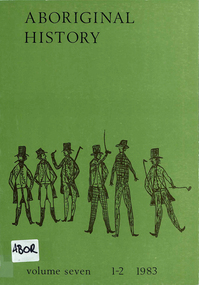 Periodical, Australian National University Department of Pacific and Southeast Asian History, Aboriginal history, 1983