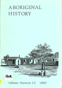 Periodical, Australian National University Department of Pacific and Southeast Asian History, Aboriginal history, 1989