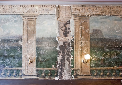 Vestibule, Villa Alba