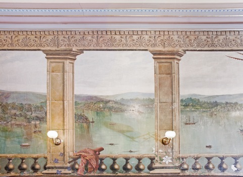 Vestibule, Villa Alba