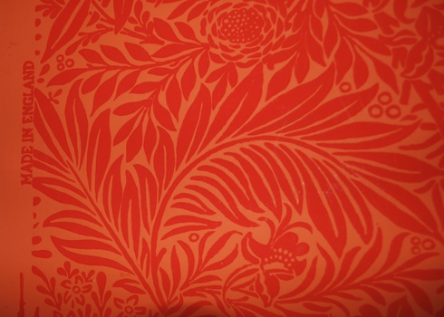 Wallpaper sample by Morris & Co: 'Larkspur'