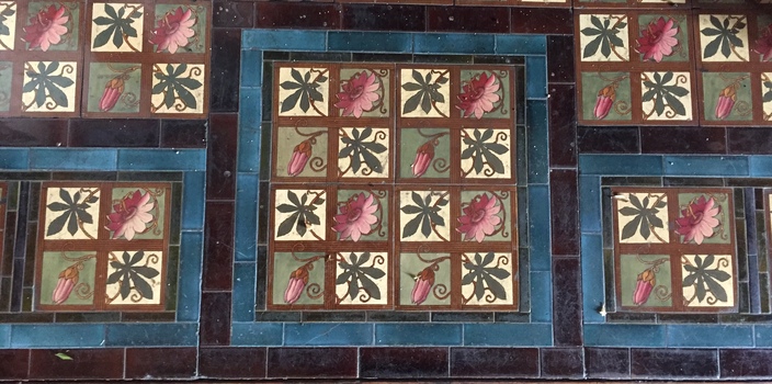 Hearth tiles