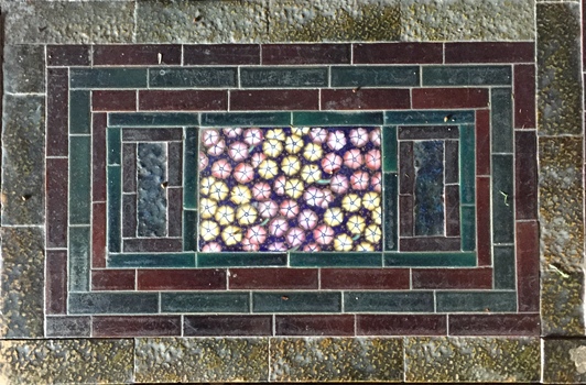  Hearth Tiles, Dining Room Fireplace, Villa Alba