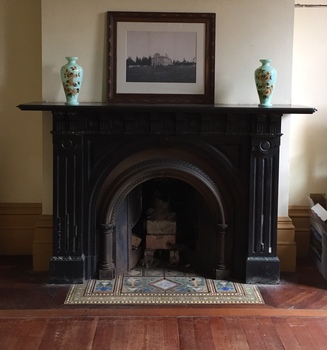 Decorative object: Morning Room Fireplace, Villa Alba