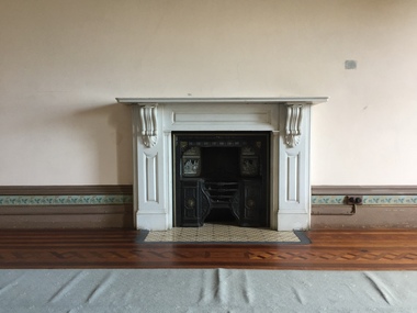 Decorative object: Main Bedroom Fireplace, Villa Alba