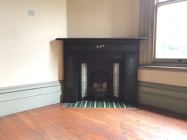 Decorative object: Third Bedroom Fireplace, Villa Alba