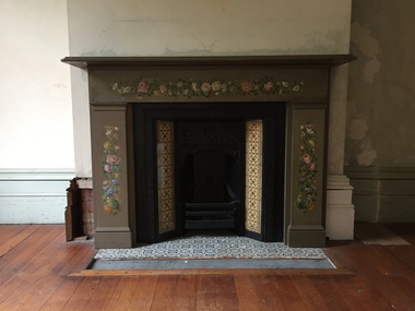 Decorative object: Fourth Bedroom Fireplace, Villa Alba