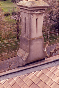 Rendered chimney