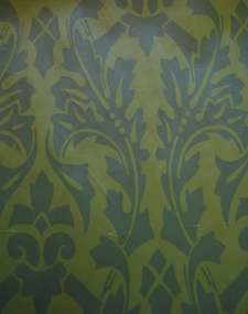 Wallpaper sample of a Morris & Co dado design